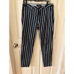 Scotch & Soda Men's Stuart Striped Pants Amsterdam Couture Size 29x32